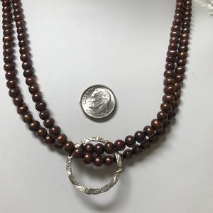 2 Piece SET Fresh Water Pearls HIGH QUALITY!